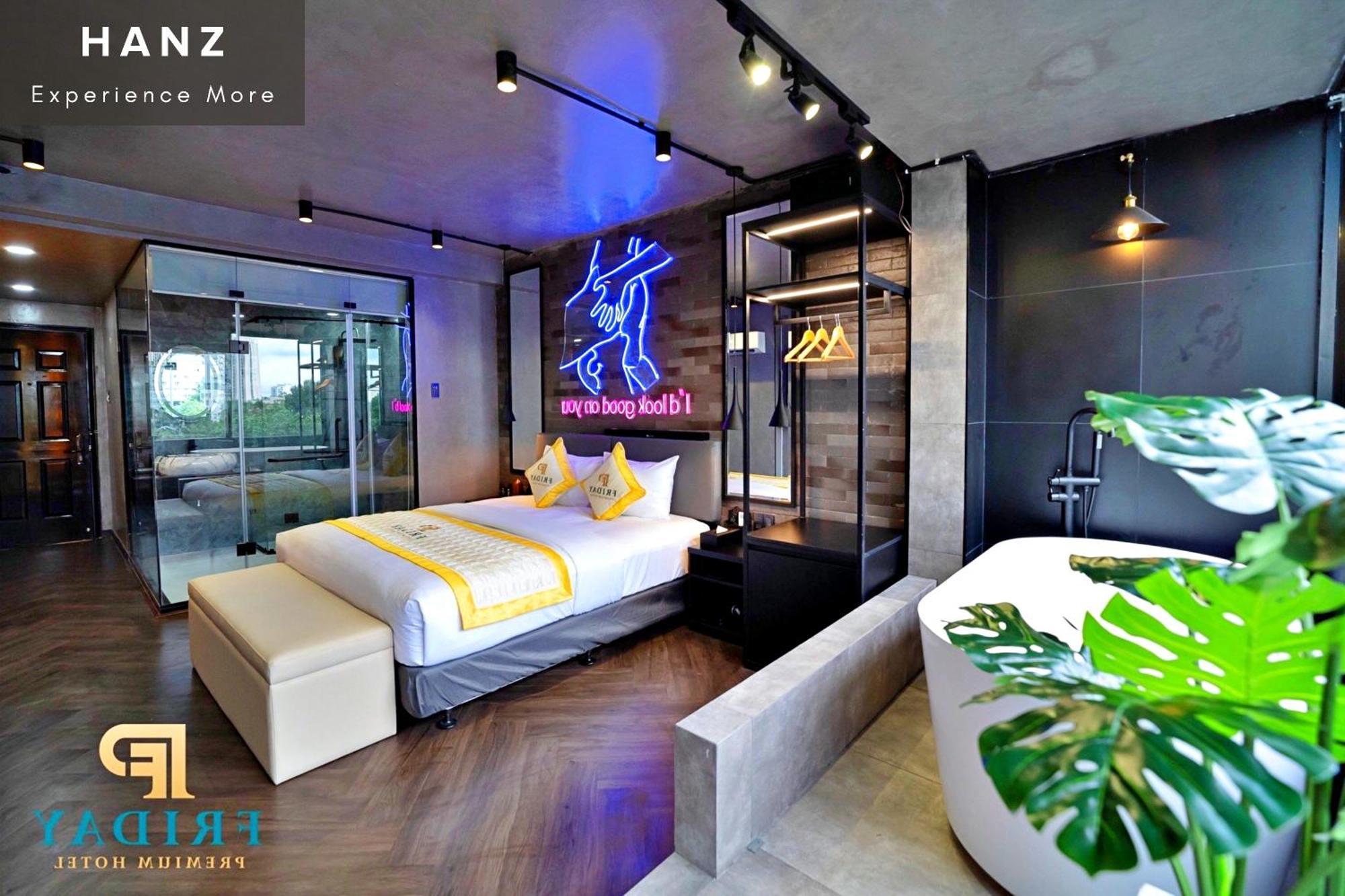 Hanz Premium Friday Hotel Saigon Ho-Chi-Minh-Stadt Exterior foto